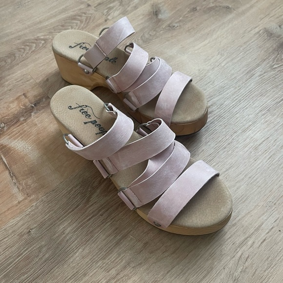 NWOB Free People Virgo Switchback Clog Sandals 41 10.5 - Picture 4 of 8